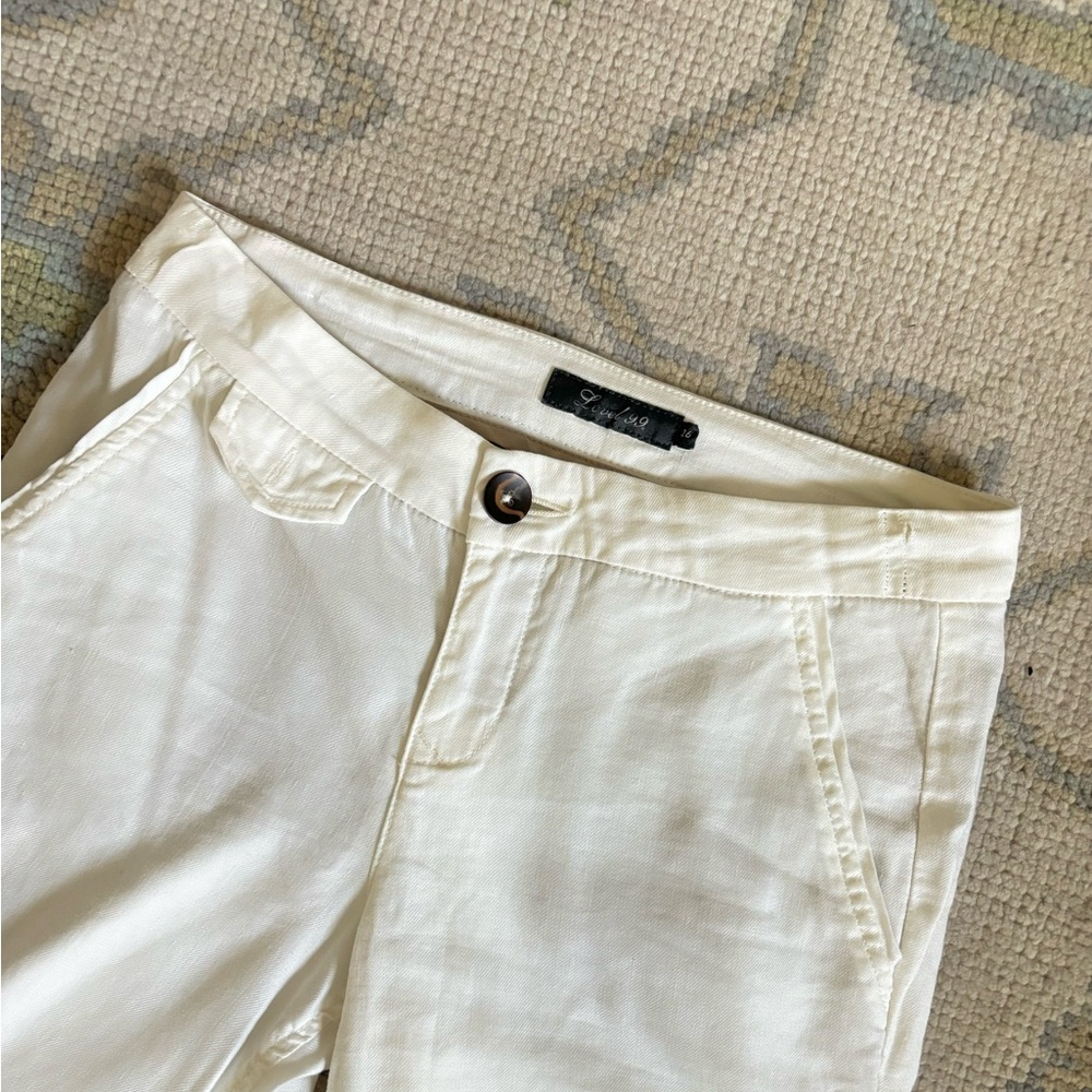 Level 99 linen pants bought from Anthropologie size 26
